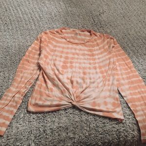 Pink/Victoria’s Secret tie-dye shirt